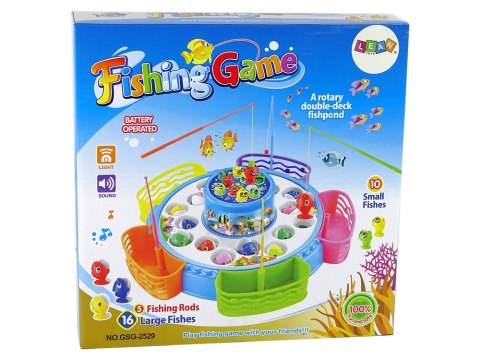 Gra Zręcznościowa Łowienie Rybek Różowa LEAN Toys Gra Zręcznościowa Łowienie Rybek Różowa LEAN Toys