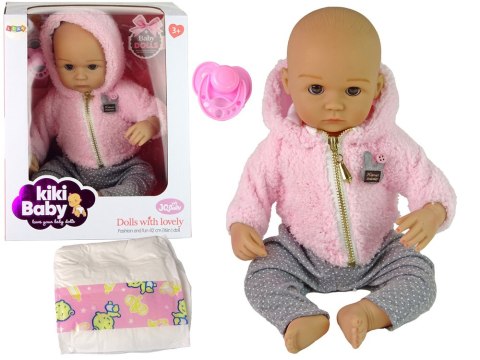 Lalka Bobas Niemowlak Akcesoria Dla Dzieci Smoczek LEAN Toys Lalka Bobas Niemowlak Akcesoria Dla Dzieci Smoczek LEAN Toys