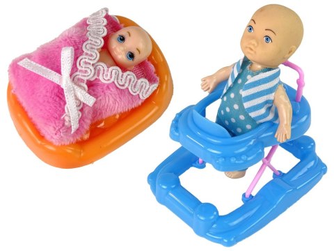 Lalka Dla Dzieci W Ciąży Długie Włosy Akcesoria LEAN Toys Lalka Dla Dzieci W Ciąży Długie Włosy Akcesoria LEAN Toys