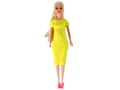 Lalka W Ciąży Mama Dziecko Lala Żółta Ciąża LEAN Toys Lalka W Ciąży Mama Dziecko Lala Żółta Ciąża LEAN Toys