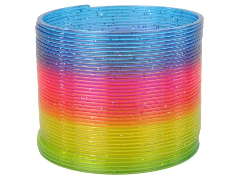 Magiczna Zwariowana Sprężyna Tęczowa Brokatowa LEAN TOYS Magiczna Zwariowana Sprężyna Tęczowa Brokatowa LEAN TOYS