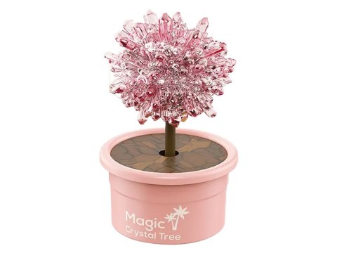 Magiczne Drzewko Hodowla Kryształów Doświadczenia Różowe LEAN Toys Magiczne Drzewko Hodowla Kryształów Doświadczenia Różowe LEAN Toys