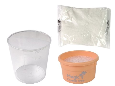 Magiczne Drzewko Hodowla Kryształów Doświadczenia Różowe LEAN Toys Magiczne Drzewko Hodowla Kryształów Doświadczenia Różowe LEAN Toys