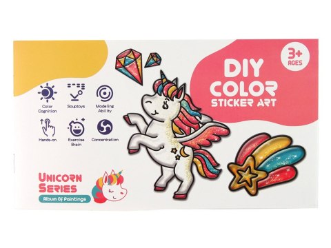Naklejki Na Okno Meble Jednorożec DIY 8 Kolorów Brokat LEAN Toys Naklejki Na Okno Meble Jednorożec DIY 8 Kolorów Brokat LEAN Toys