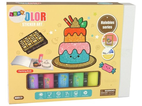 Naklejki Na Okno Meble Słodkości DIY 8 Kolorów Brokat LEAN Toys Naklejki Na Okno Meble Słodkości DIY 8 Kolorów Brokat LEAN Toys