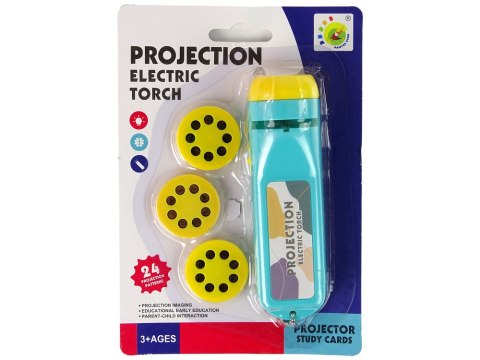 Niebieski Projektor Do Zdjęć 24 Obrazki LEAN Toys Niebieski Projektor Do Zdjęć 24 Obrazki LEAN Toys
