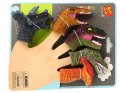 Pacynki na Palce Dinozaury Kolorowe 5 Sztuk LEAN Toys