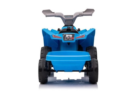 Quad Na Akumulator XMX630T Niebieski Z Przyczepą LEAN CARS Quad Na Akumulator XMX630T Niebieski Z Przyczepą LEAN CARS