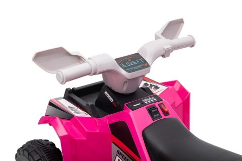 Quad Na Akumulator XMX630T Różowy Z Przyczepą LEAN CARS Quad Na Akumulator XMX630T Różowy Z Przyczepą LEAN CARS