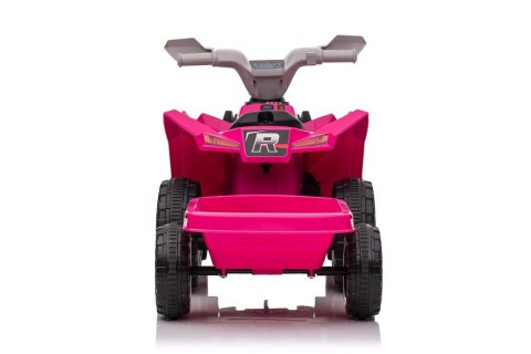 Quad Na Akumulator XMX630T Różowy Z Przyczepą LEAN CARS Quad Na Akumulator XMX630T Różowy Z Przyczepą LEAN CARS