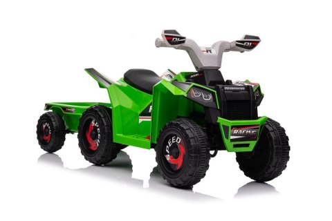 Quad Na Akumulator XMX630T Zielony Z Przyczepą LEAN CARS Quad Na Akumulator XMX630T Zielony Z Przyczepą LEAN CARS