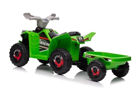 Quad Na Akumulator XMX630T Zielony Z Przyczepą LEAN CARS Quad Na Akumulator XMX630T Zielony Z Przyczepą LEAN CARS