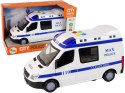 Radiowóz Auto Policyjne Napęd Frykcyjny Dźwięki Światło LEAN Toys