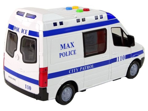 Radiowóz Auto Policyjne Napęd Frykcyjny Dźwięki Światło LEAN Toys Radiowóz Auto Policyjne Napęd Frykcyjny Dźwięki Światło LEAN Toys