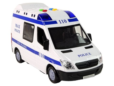 Radiowóz Auto Policyjne Napęd Frykcyjny Dźwięki Światło LEAN Toys Radiowóz Auto Policyjne Napęd Frykcyjny Dźwięki Światło LEAN Toys