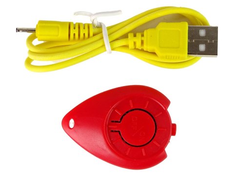 Rakieta Wyrzutnia Latająca Ładowarka Biała 21 cm LEAN Toys Rakieta Wyrzutnia Latająca Ładowarka Biała 21 cm LEAN Toys