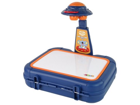 Tablica Projektor W Walizce Niebieski Obrazki LEAN Toys Tablica Projektor W Walizce Niebieski Obrazki LEAN Toys