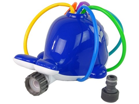 Wieloryb Fontanna Wodna Niebieska Ogród LEAN Toys Wieloryb Fontanna Wodna Niebieska Ogród LEAN Toys