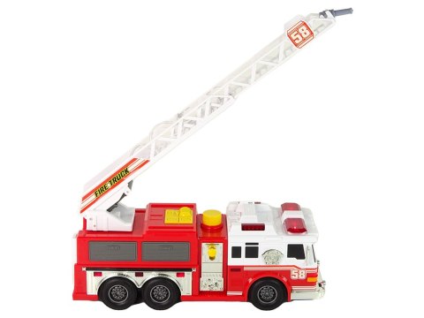 Woź Strażacki Straż Pożarna Dźwięki Światła Czerwona LEAN Toys Woź Strażacki Straż Pożarna Dźwięki Światła Czerwona LEAN Toys