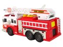 Woź Strażacki Straż Pożarna Dźwięki Światła Czerwona LEAN Toys