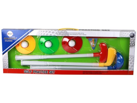 Zestaw Do Gry W Mini Golfa Dla Dzieci Kijki 12 El. LEAN Toys Zestaw Do Gry W Mini Golfa Dla Dzieci Kijki 12 El. LEAN Toys