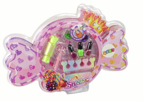 Zestaw Do Makijażu Zdobienie Paznokci Cukierek LEAN Toys Zestaw Do Makijażu Zdobienie Paznokci Cukierek LEAN Toys