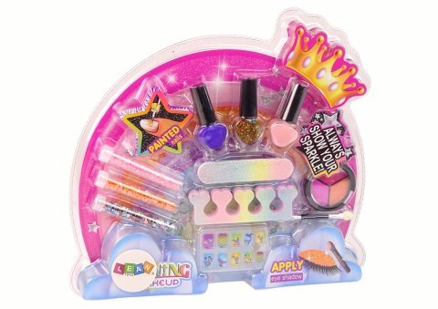 Zestaw Do Makijażu Zdobienie Paznokci Tęcza LEAN Toys Zestaw Do Makijażu Zdobienie Paznokci Tęcza LEAN Toys