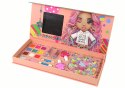 Zestaw Do Robienia Makijażu Biżuterii DIY 2w1 100 El. LEAN Toys