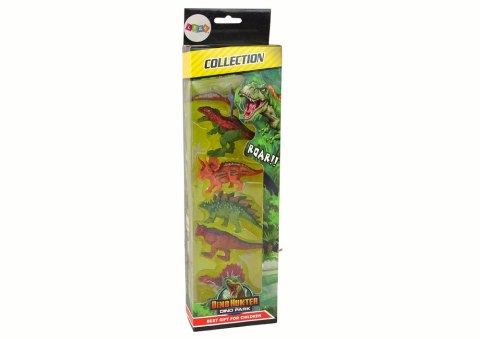 Zestaw Figurki Dinozaury 6 sztuk Kolorowe LEAN Toys Zestaw Figurki Dinozaury 6 sztuk Kolorowe LEAN Toys
