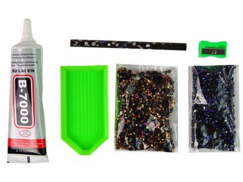 Zestaw Jednorożec DIY Diamenty Kryształki Brązowy LEAN Toys Zestaw Jednorożec DIY Diamenty Kryształki Brązowy LEAN Toys