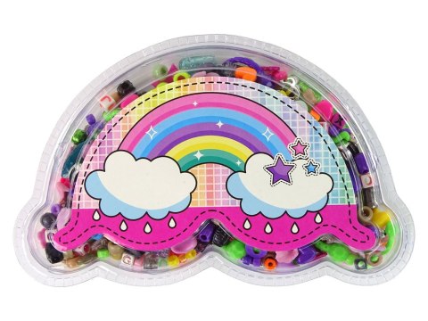 Zestaw Kolorowych Koralików DIY Biżuteria LEAN Toys Zestaw Kolorowych Koralików DIY Biżuteria LEAN Toys