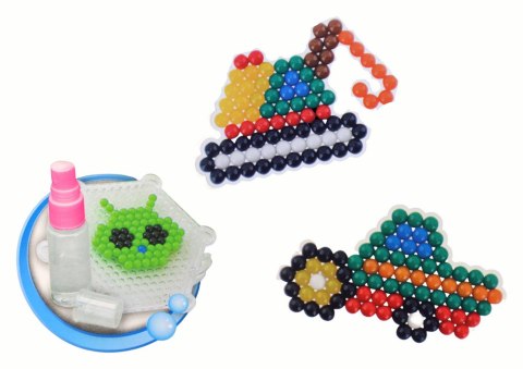 Zestaw Koralików Wodnych DIY Magiczne Koraliki 8 Kolorów Pojazdy Budowlane LEAN Toys Zestaw Koralików Wodnych DIY Magiczne Koraliki 8 Kolorów Pojazdy Budowlane LEAN Toys