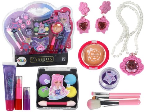Zestaw Piękności Kosmetyki Do Makijażu Biżuteria 18 El. LEAN Toys Zestaw Piękności Kosmetyki Do Makijażu Biżuteria 18 El. LEAN Toys
