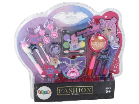 Zestaw Piękności Kosmetyki Do Makijażu Biżuteria 18 El. LEAN Toys Zestaw Piękności Kosmetyki Do Makijażu Biżuteria 18 El. LEAN Toys