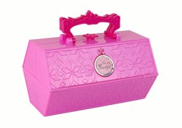 Zestaw Torba Do Makijażu Różowy Cienie do Powiek. LEAN Toys