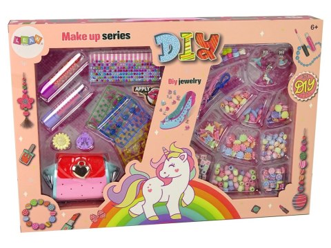 Zestaw do Makijażu i Biżuterii Kolorowy LEAN Toys Zestaw do Makijażu i Biżuterii Kolorowy LEAN Toys