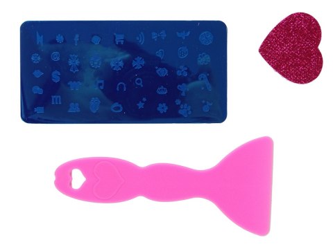 Zestaw do Malowania Paznokci w Walizce Różowa Brokat LEAN Toys Zestaw do Malowania Paznokci w Walizce Różowa Brokat LEAN Toys