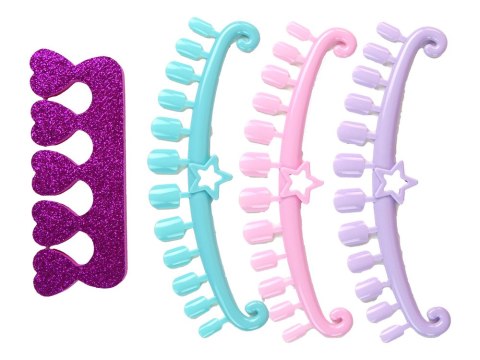 Zestaw do Malowania Paznokci w Walizce Różowa Brokat LEAN Toys Zestaw do Malowania Paznokci w Walizce Różowa Brokat LEAN Toys