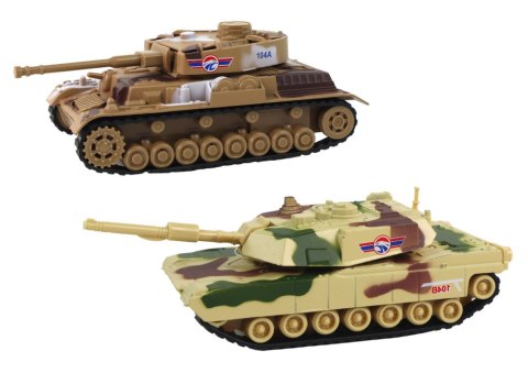Aluminiowy Czołg Z Napędem Frykcyjnym Różne Kolory LEAN Toys Aluminiowy Czołg Z Napędem Frykcyjnym Różne Kolory LEAN Toys
