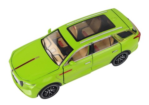 Aluminiowy Model Samochodu RC 1:24 C Kolor Zielony LEAN Toys Aluminiowy Model Samochodu RC 1:24 C Kolor Zielony LEAN Toys