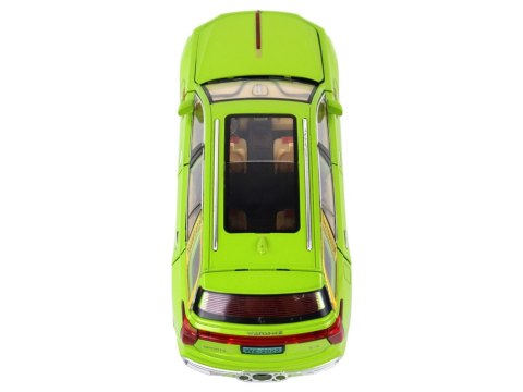 Aluminiowy Model Samochodu RC 1:24 C Kolor Zielony LEAN Toys Aluminiowy Model Samochodu RC 1:24 C Kolor Zielony LEAN Toys
