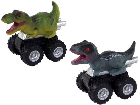 Autko Dinozaur z Napędem Frykcyjnym Różne Gatunki Kolory LEAN TOYS Autko Dinozaur z Napędem Frykcyjnym Różne Gatunki Kolory LEAN TOYS