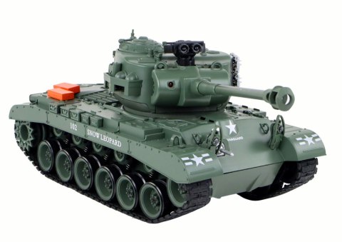 Czołg Leopard RC Zdalnie Sterowany Armata 1:18 Szary LEAN Toys Czołg Leopard RC Zdalnie Sterowany Armata 1:18 Szary LEAN Toys