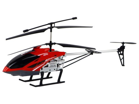 Helikopter RC Śmigłowiec Zdalnie Sterowany Na Pilot 70 cm Czerwony LEAN Toys Helikopter RC Śmigłowiec Zdalnie Sterowany Na Pilot 70 cm Czerwony LEAN Toys
