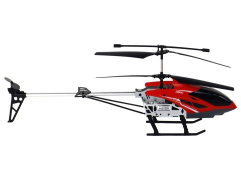 Helikopter RC Śmigłowiec Zdalnie Sterowany Na Pilot 70 cm Czerwony LEAN Toys Helikopter RC Śmigłowiec Zdalnie Sterowany Na Pilot 70 cm Czerwony LEAN Toys