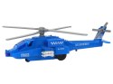 Helikopter Śmigłowiec Aluminiowy Ratunkowy Z Napędem Mix Dźwięk Światła LEAN Toys
