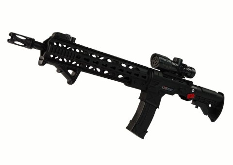 Karabin Pistolet na Kulki Wodne Akcesoria Czarny LEAN Toys Karabin Pistolet na Kulki Wodne Akcesoria Czarny LEAN Toys