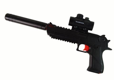 Karabin Pistolet na Kulki Wodne Akcesoria Czarny LEAN Toys Karabin Pistolet na Kulki Wodne Akcesoria Czarny LEAN Toys