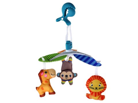 Karuzela Łóżeczkowa Klasyczna Dla Dzieci Klips Zwierzątka LEAN Toys Karuzela Łóżeczkowa Klasyczna Dla Dzieci Klips Zwierzątka LEAN Toys