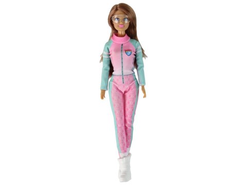 Lalka Anlily Narciarka Zestaw Narciarski Narty LEAN Toys Lalka Anlily Narciarka Zestaw Narciarski Narty LEAN Toys